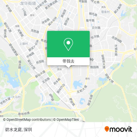 碧水龙庭地图