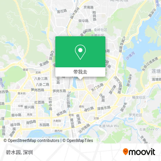 碧水园地图