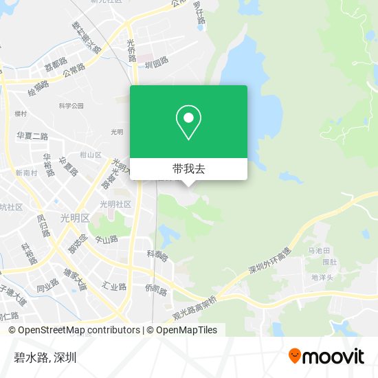 碧水路地图