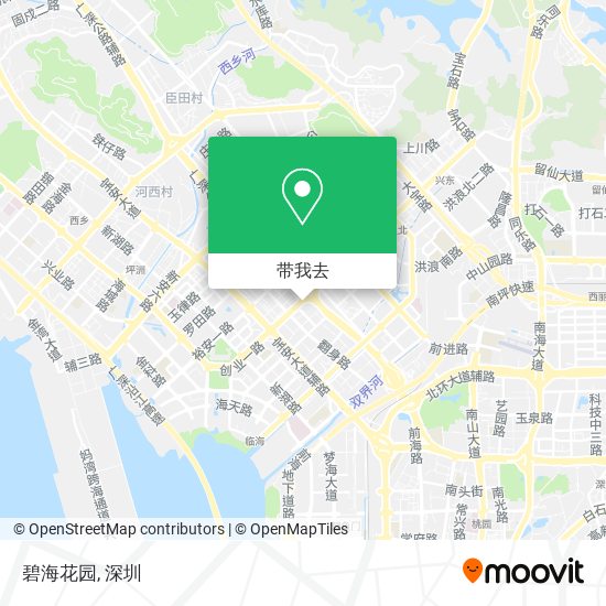 碧海花园地图