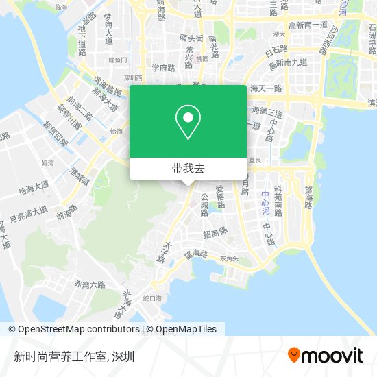 新时尚营养工作室地图