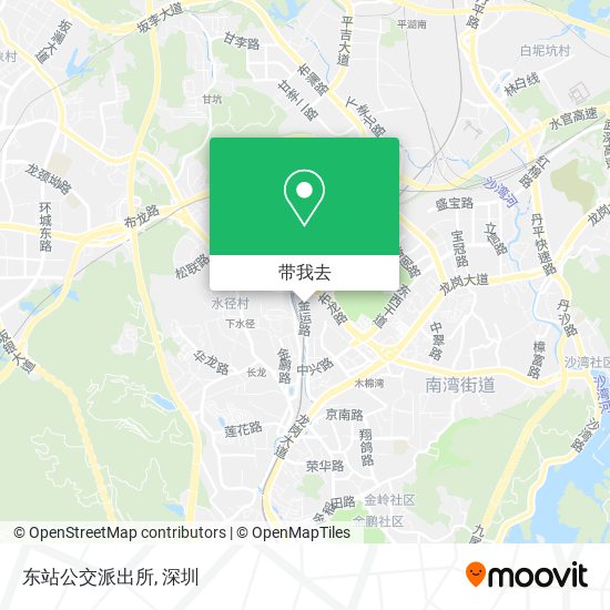 东站公交派出所地图