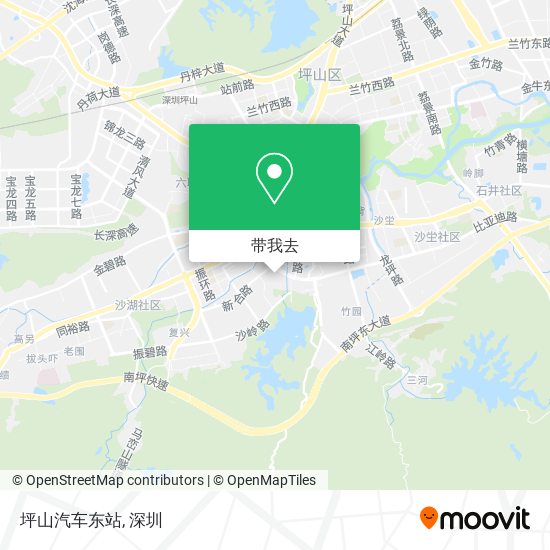 坪山汽车东站地图