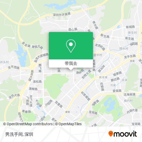 男洗手间地图