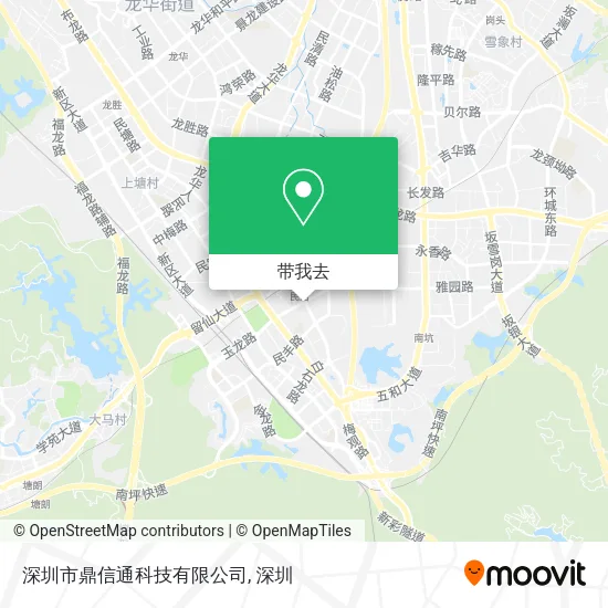 深圳市鼎信通科技有限公司地图