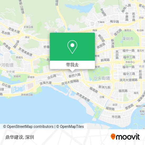 鼎华建设地图