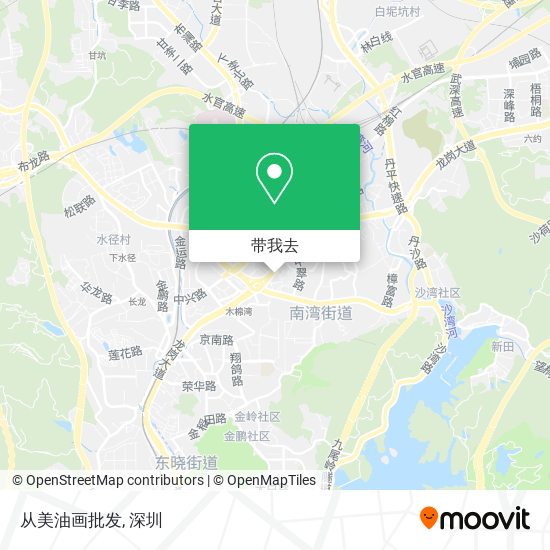 从美油画批发地图