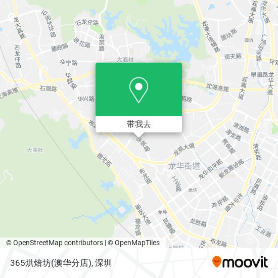 365烘焙坊(澳华分店)地图