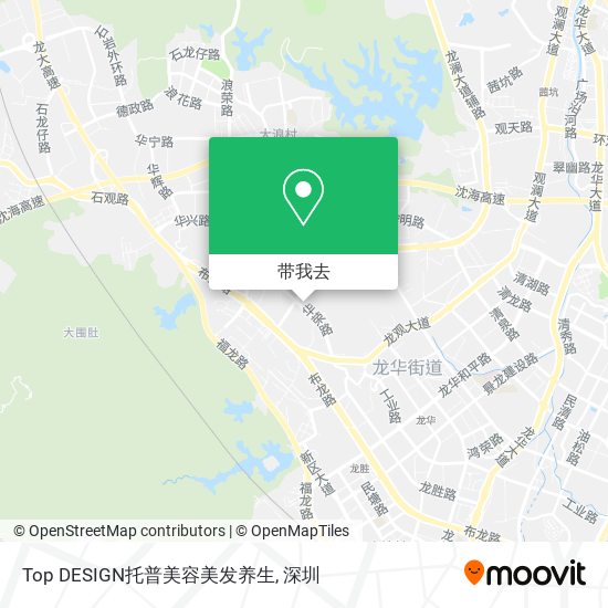 Top DESIGN托普美容美发养生地图