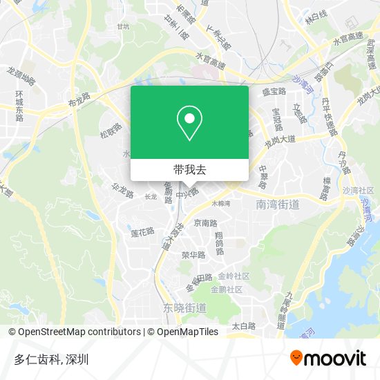 多仁齿科地图