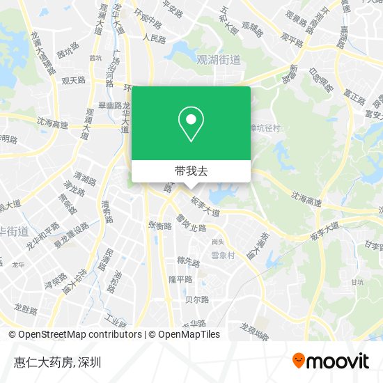 惠仁大药房地图