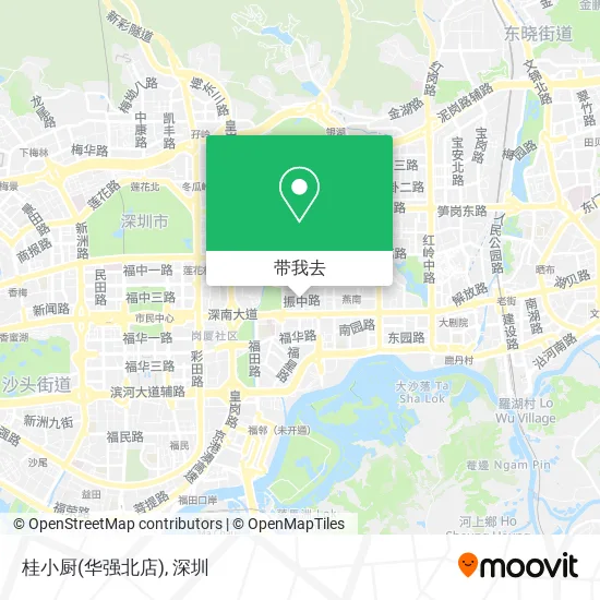 桂小厨(华强北店)地图