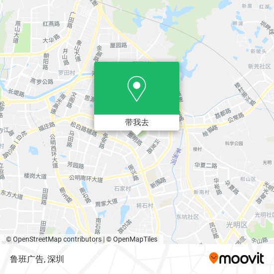 鲁班广告地图
