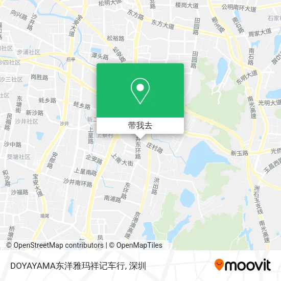 DOYAYAMA东洋雅玛祥记车行地图