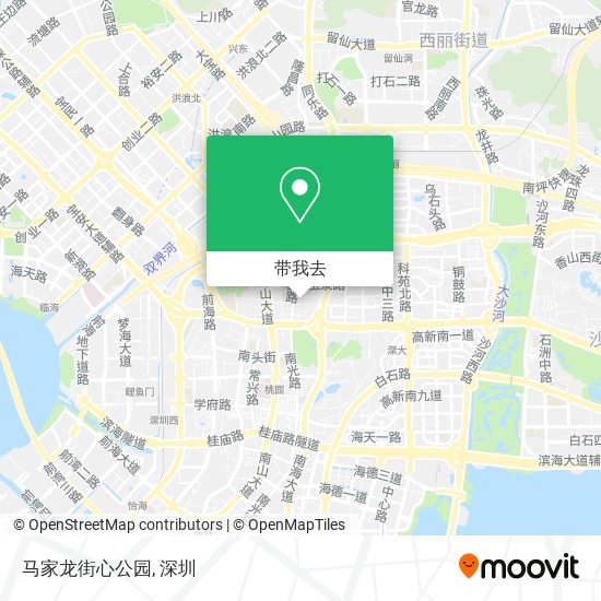 马家龙街心公园地图