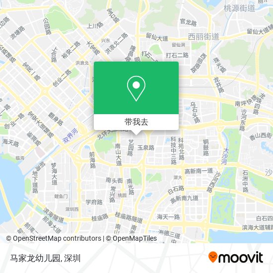 马家龙幼儿园地图