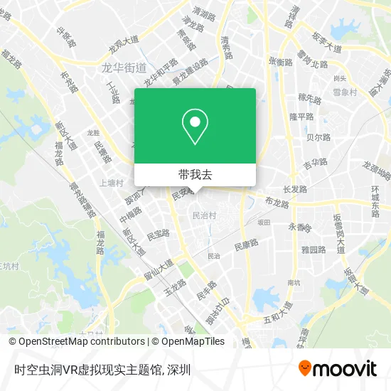 时空虫洞VR虚拟现实主题馆地图