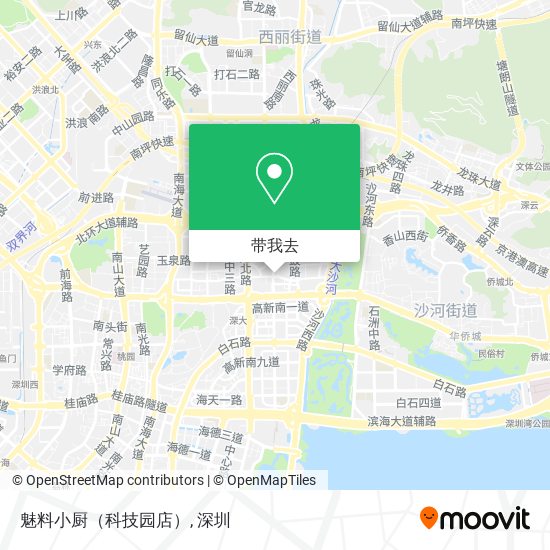 魅料小厨（科技园店）地图