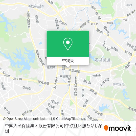 中国人民保险集团股份有限公司(中航社区服务站)地图