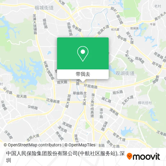 中国人民保险集团股份有限公司(中航社区服务站)地图