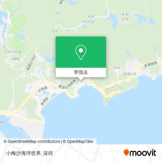 小梅沙海洋世界地图