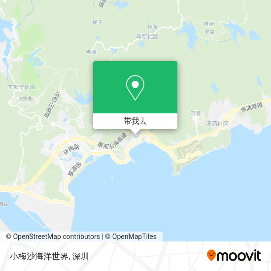 小梅沙海洋世界地图