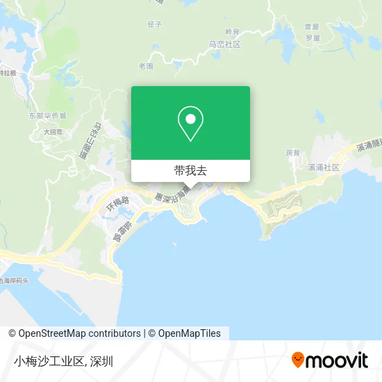 小梅沙工业区地图