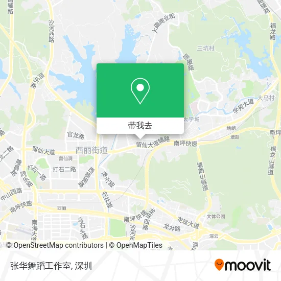 张华舞蹈工作室地图