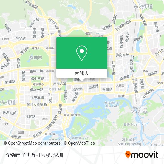 华强电子世界-1号楼地图