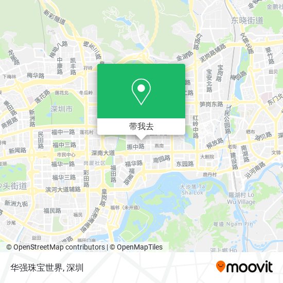 华强珠宝世界地图