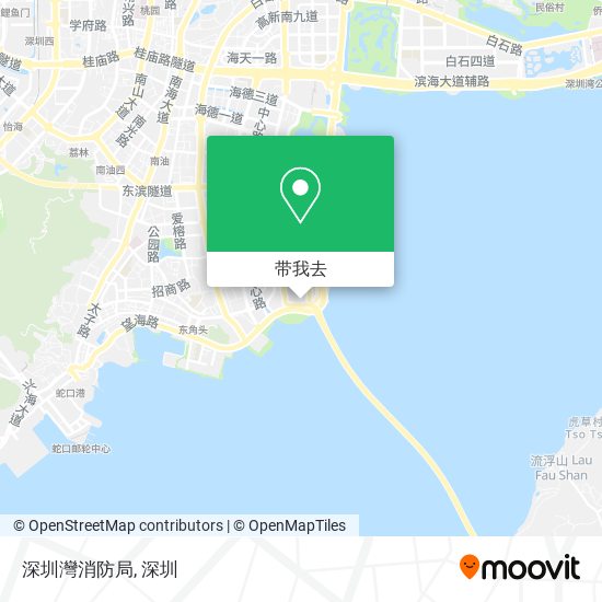 深圳灣消防局地图
