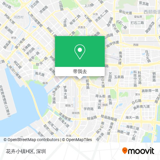 花卉小镇H区地图