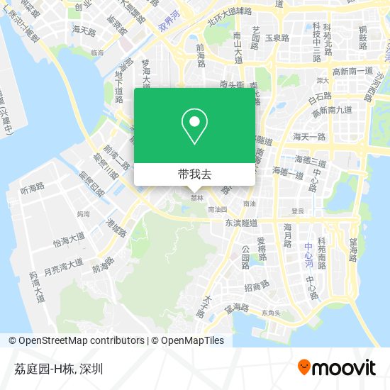 荔庭园-H栋地图