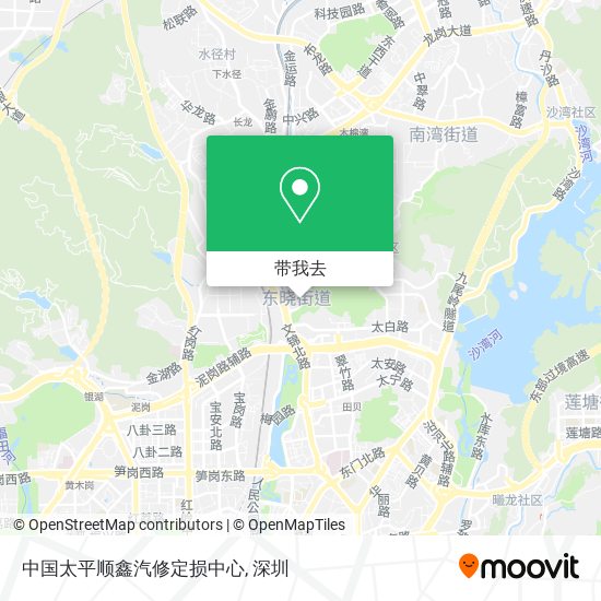 中国太平顺鑫汽修定损中心地图