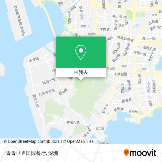 青青世界田园餐厅地图