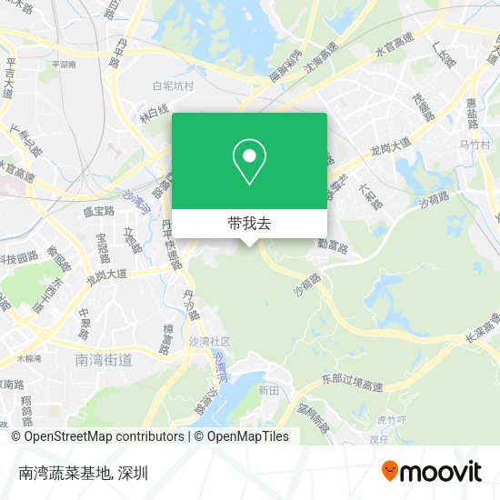 南湾蔬菜基地地图