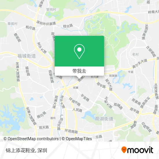 锦上添花鞋业地图