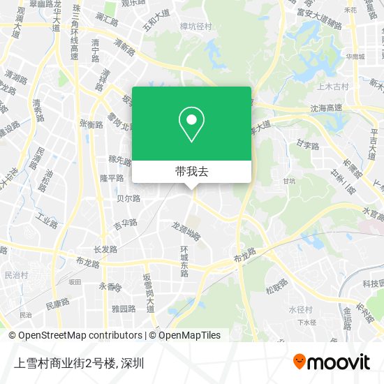 上雪村商业街2号楼地图