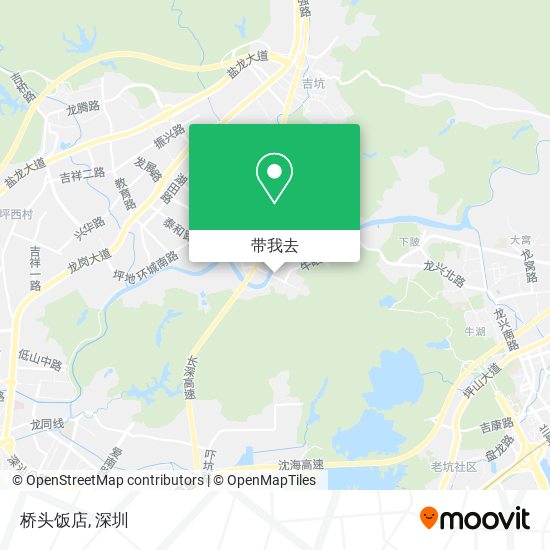 桥头饭店地图