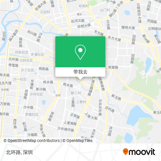 北环路地图
