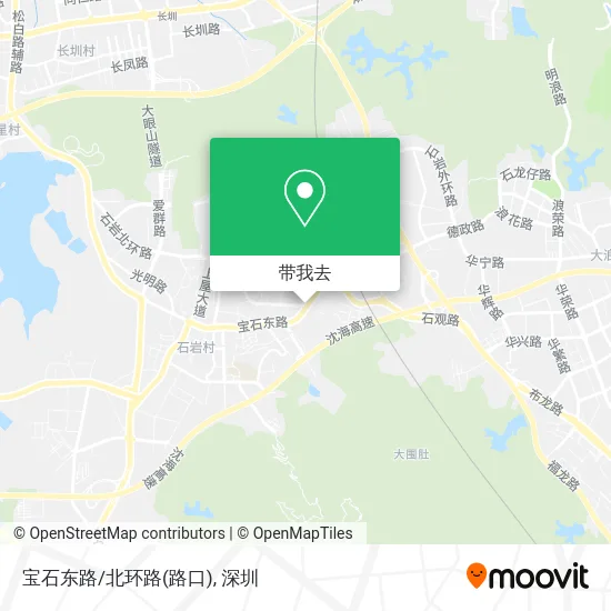 宝石东路/北环路(路口)地图