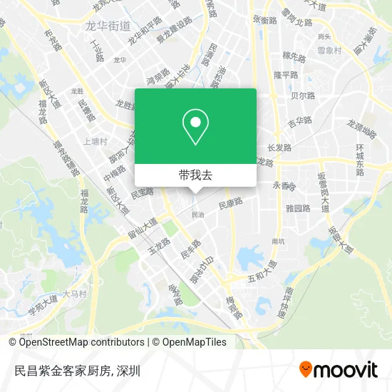 民昌紫金客家厨房地图