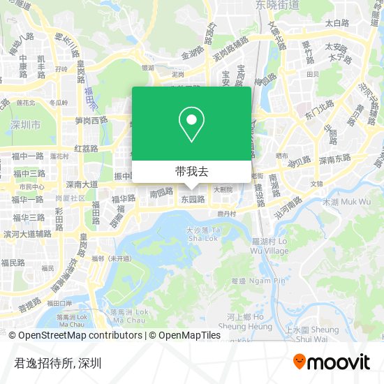 君逸招待所地图