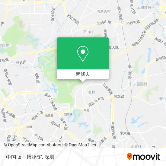 中国版画博物馆地图