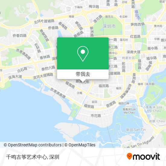 千鸣古筝艺术中心地图