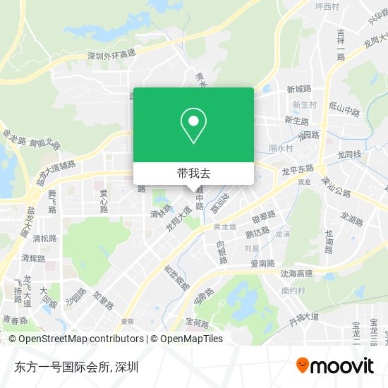东方一号国际会所地图