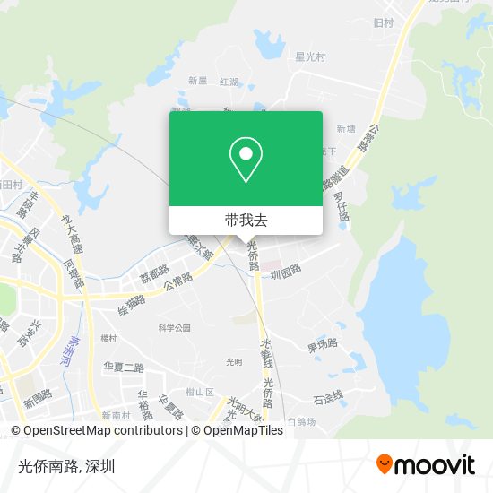 光侨南路地图