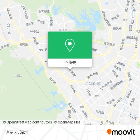 许留云地图