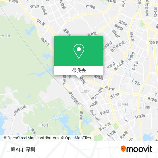 上塘A口地图