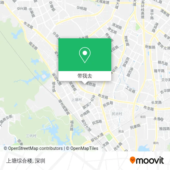 上塘综合楼地图